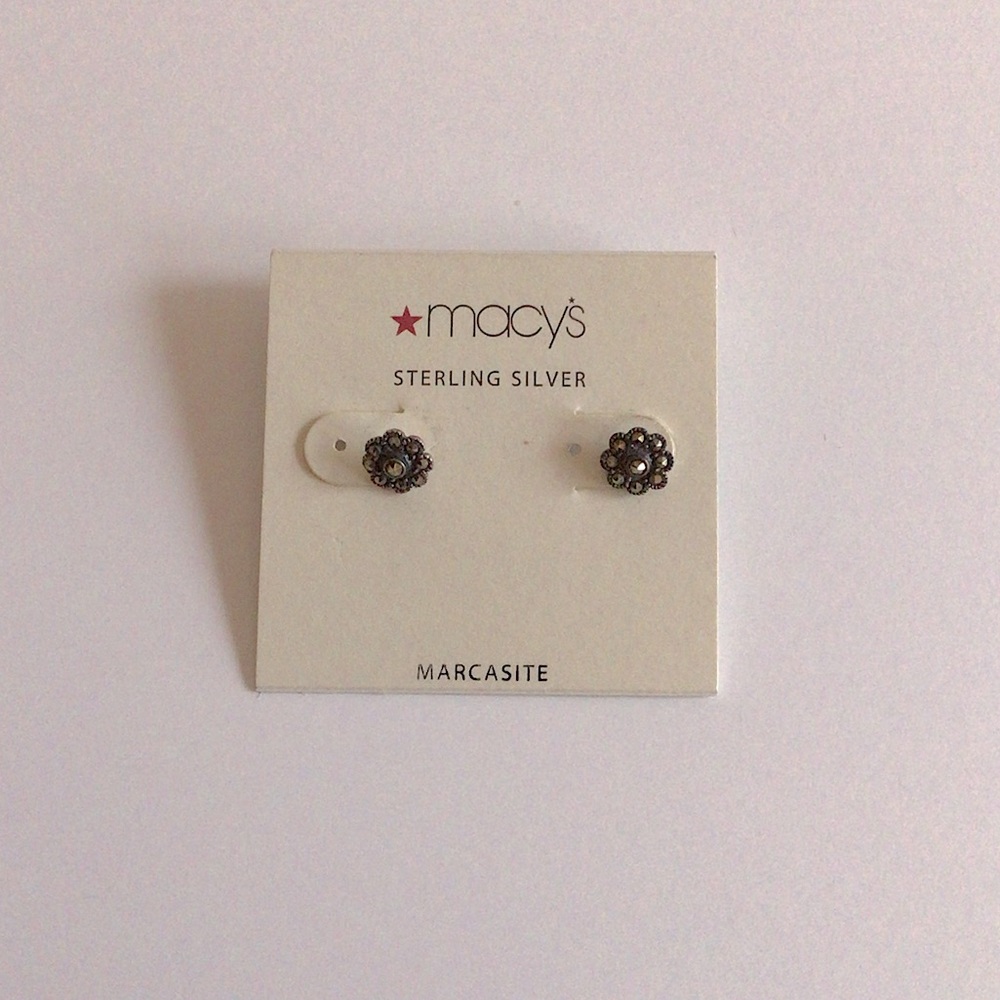Macy’s marcasite earrings